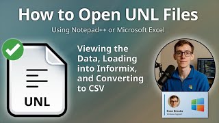 How to Open UNL Files (Notepad++ or Microsoft Excel) screenshot 5