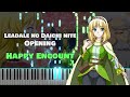 Leadale no Daichi nite OP 『Happy Encount』 by TRUE (TV Size) [piano]