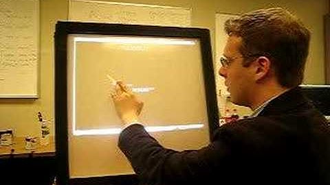 Multi-touch Tracking Demo