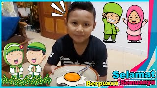 Sahur Dan Buka Puasa Hari Pertama Ramadhan 🥳🍧| Praya Family