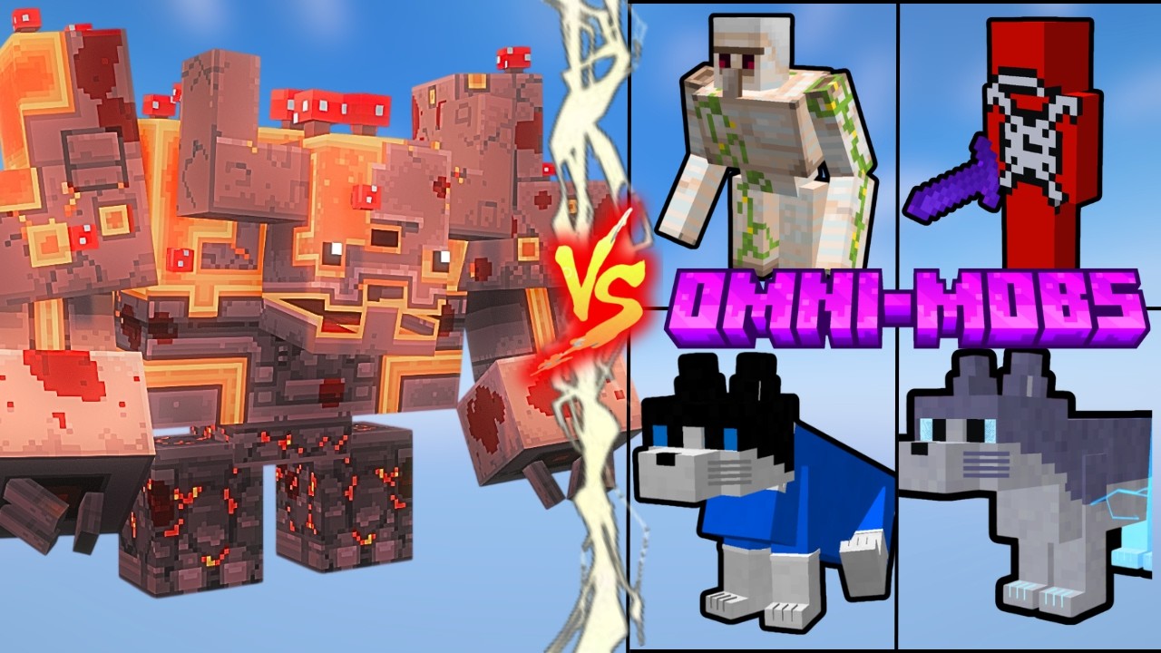 Mooshroom Monstrosity vs Omni Mobs