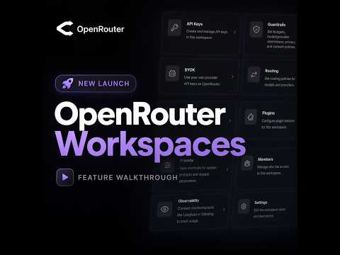 OpenRouter official demo video