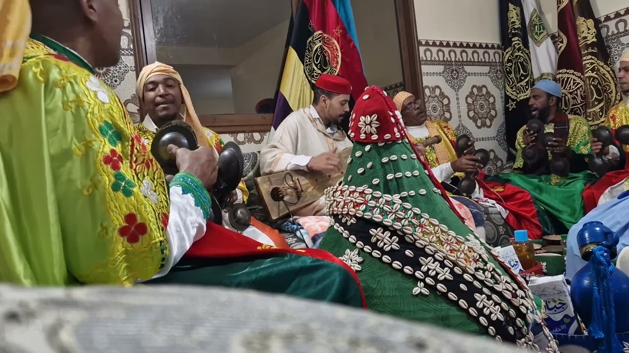 lila gnawa lmaalam amine daoudi (lmoussayine)[part 3]