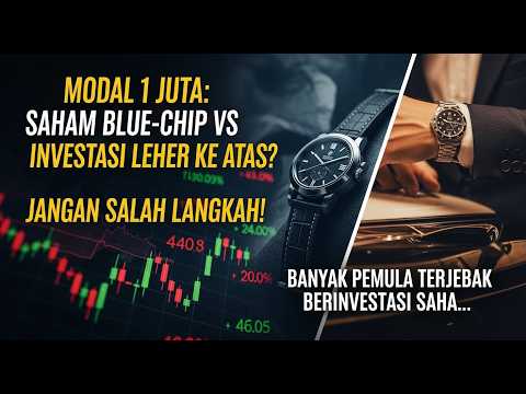 Modal 1 Juta: Saham Blue-Chip vs Investasi Leher ke Atas? Jangan Salah Langkah!
