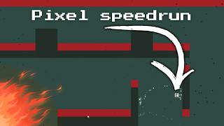 Amazing Speedrunning as a Square | Pixel Speedrun |