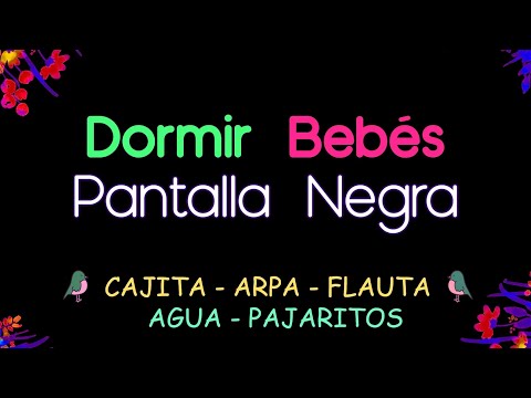 Música para Dormir Bebés Profundamente ⭐ Pantalla Oscura ⭐  Pantalla Negra para Dormir ⭐ Cajita #96