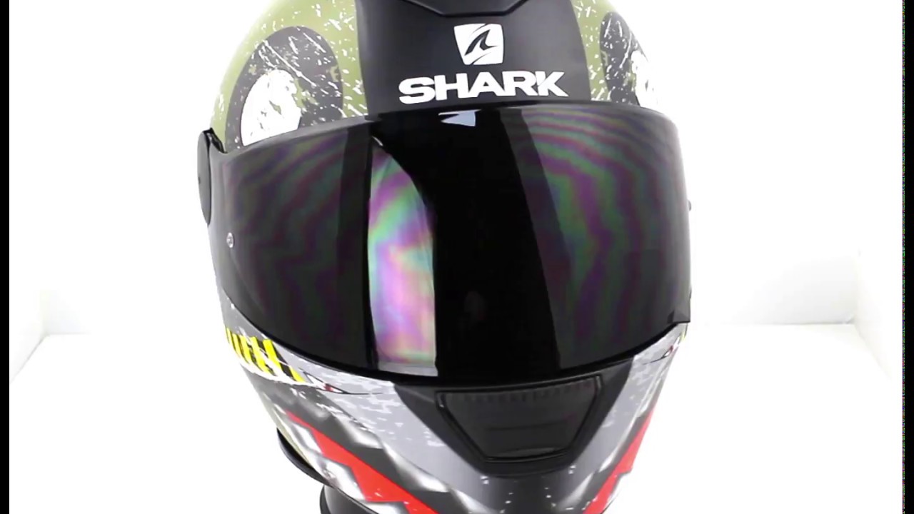 Helmvisier für Shark D Skwal D-Skwal 2 Spartan,Motorradhelm Visier