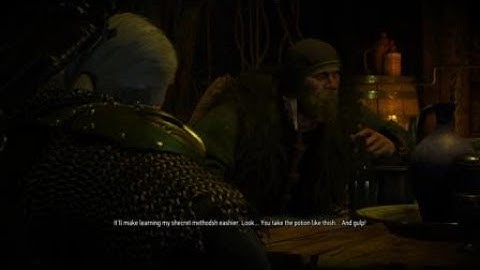 The Witcher 3: Practicum in Advanced Alchemy.