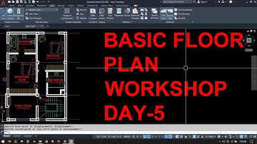 Basic Floor Plan WorkShop in AutoCAD| Day-Five | AutoCAD Nepali Tutorial