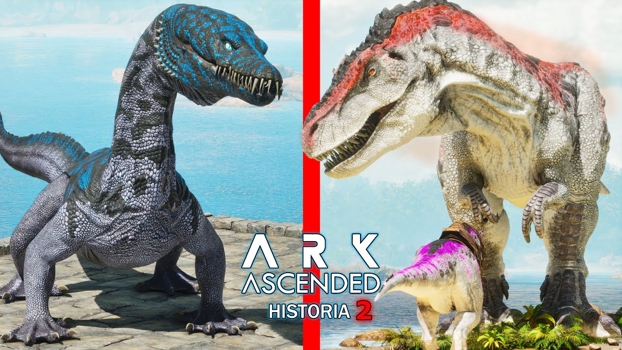 NUEVO DINOSAURIO NOTHOSAURUS, REX VOLADOR Y EL VERDADERO PADRE DE OMEGA! ARK Ascended Historia