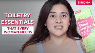 Toilet Hygiene Essentials For Women | Must-Have Hygiene Products | Feminine Hygiene Tips | Sirona