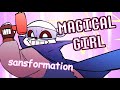 Magical girl sansformation tsunderswap animation