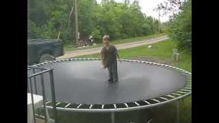 Kyle's multiple back flips