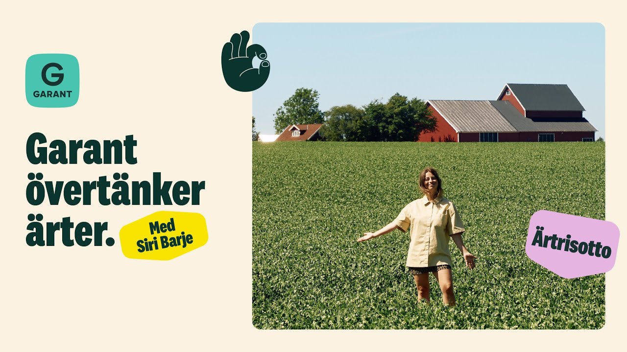 Garant övertänker ärter - Träffa en ärtsommelier🫛