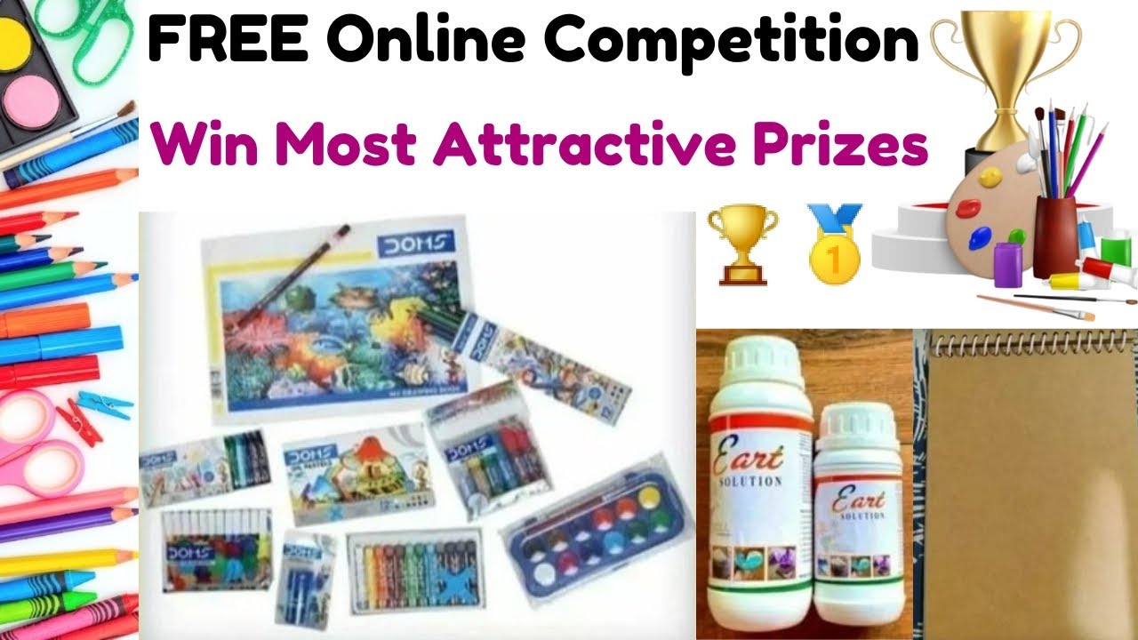 Free Online Art Competition 2022🥰Win Attractive