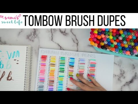 Ohuhu Nihau Dual Brush Art Markers vs Tombow ABT Markers