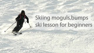 How to ski moguls bumps basics for beginners 2018 screenshot 5