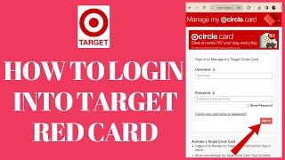 How to login into target red card/ target credit card  account? screenshot 5