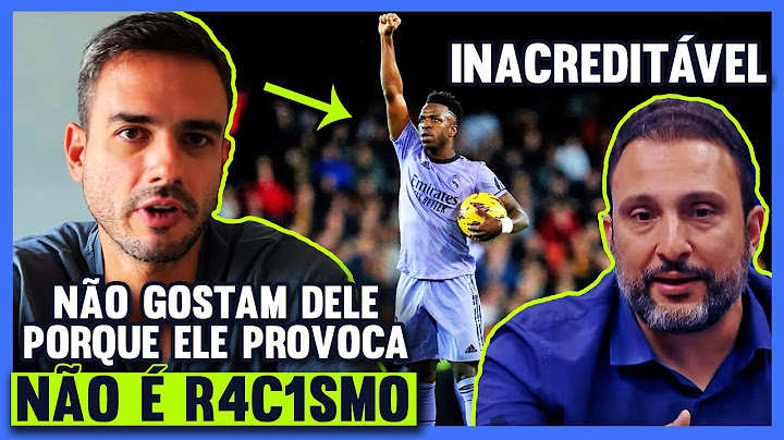 JORNALISTA CAUSA REVOLTA AO FALAR DO VINI JR: "JÁ HUMILHOU ADVERSÁRIOS"