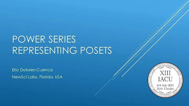 Eric Dolores-Cuenca, Power series representing pos...