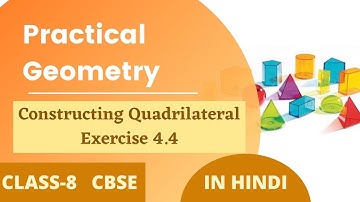 Exercise 4.4  Chapter 4   Practical Geometry   CBSE Class 8