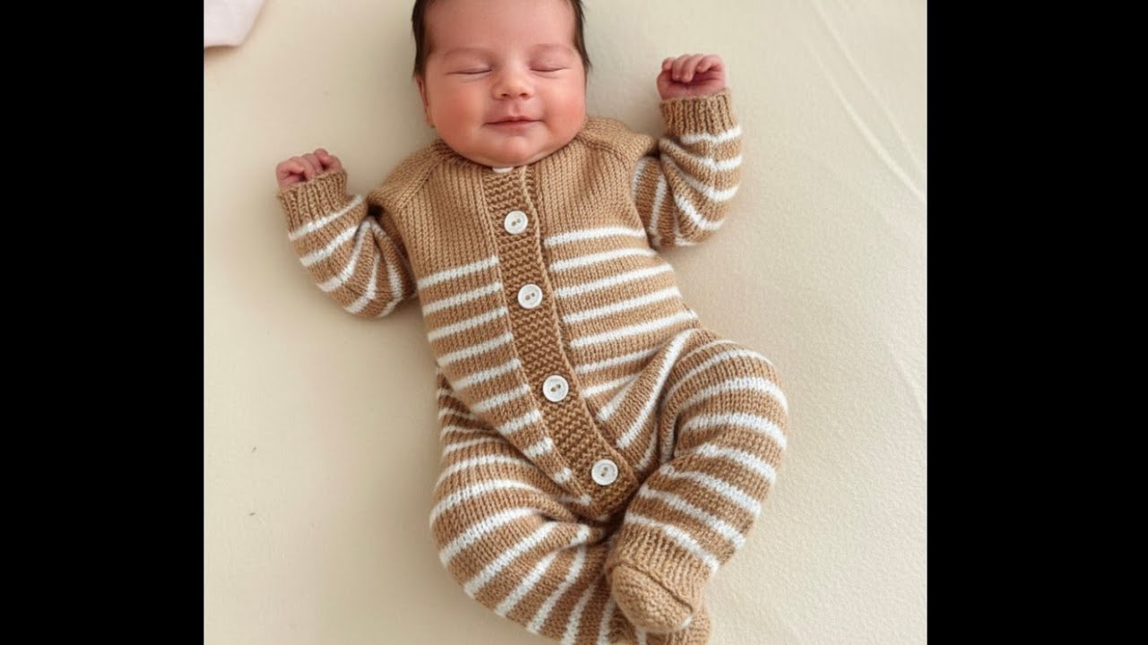 Minik Kalpler İçin Sıcacık En Kolayından Yenidoğan Tulum✅newborn rompers