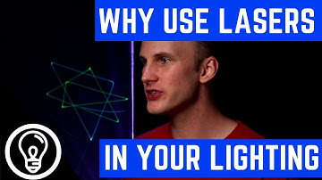 Why Use Lasers in Your Lighting?  + Who should add lasers to their show?
