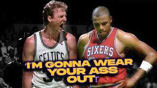 Larry Bird Welcoming Rookies To The NBA Was PURE SAVAGE