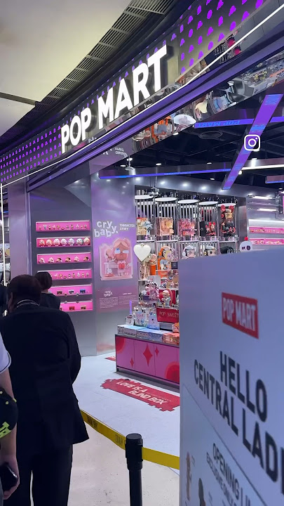 POP MART  2nd Flagship Store Opening Event 💖💖💖 #popmart #popmartthailand #toys