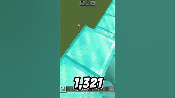 Day 30 of adding one diamond block per subscriber we’re at 1321 subs #minecraft #minecraftmemes