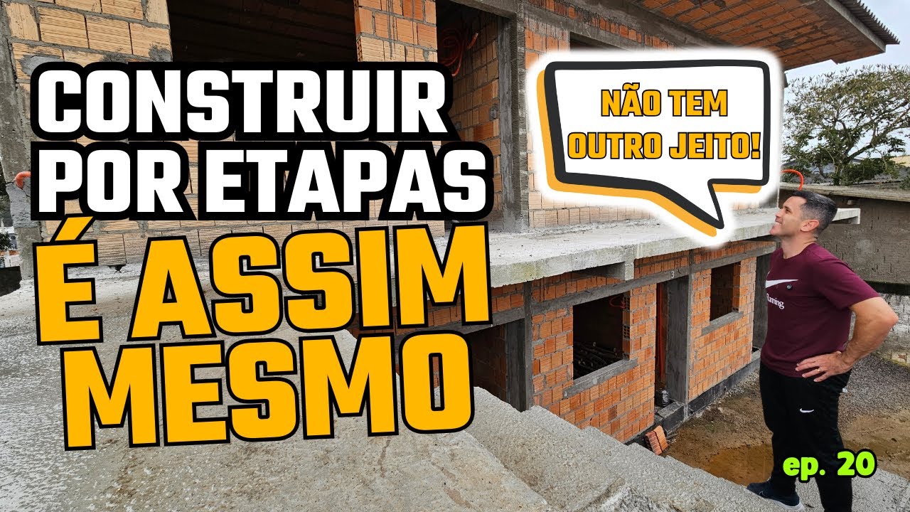 Construindo 8 KITNETES para renda. Andamento da OBRA