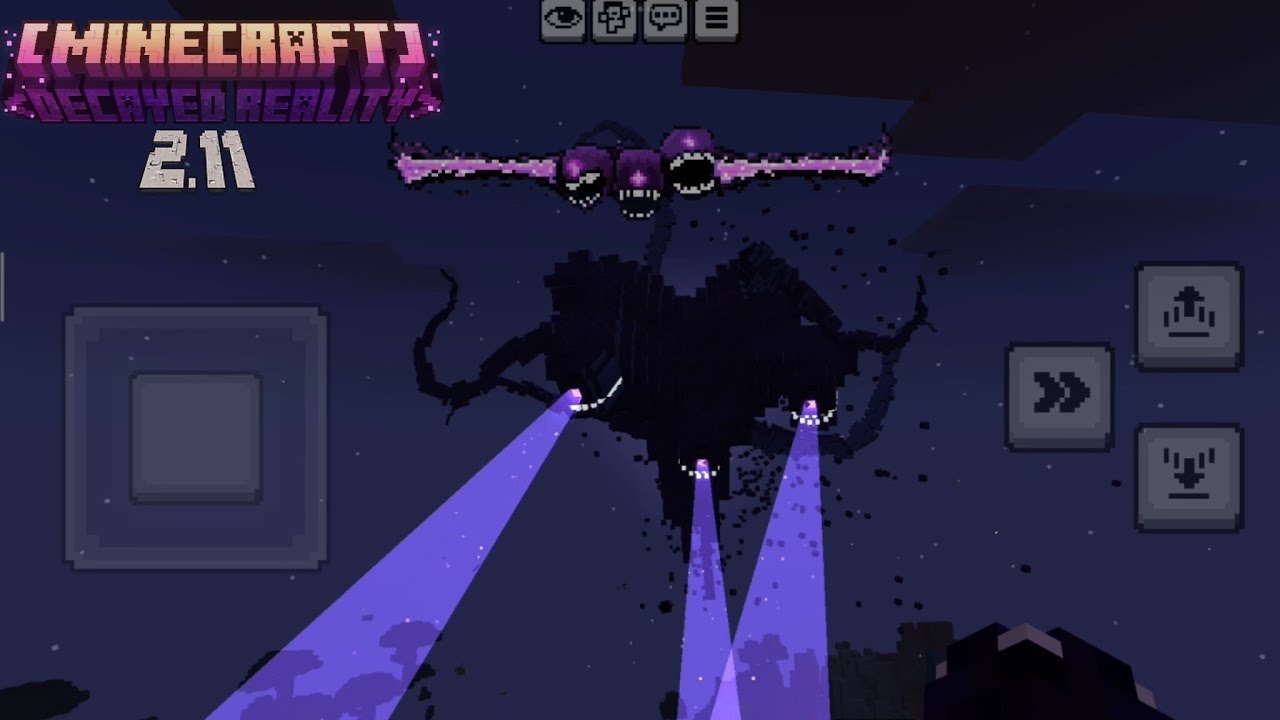 Decayed Reality Wither Storm 2.11 Showcase (link in desc) |Minecraft |videos