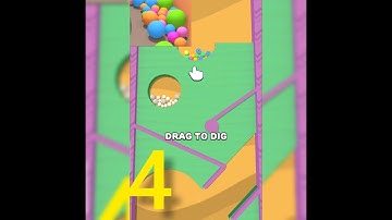 Sand Balls Puzzle Game - Gameplay Walkthrough Part  4 - Levels 23  &  24 (IOS, Android)