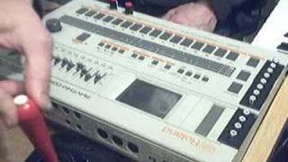 Circuit Bent Roland TR-707 Drum Machine