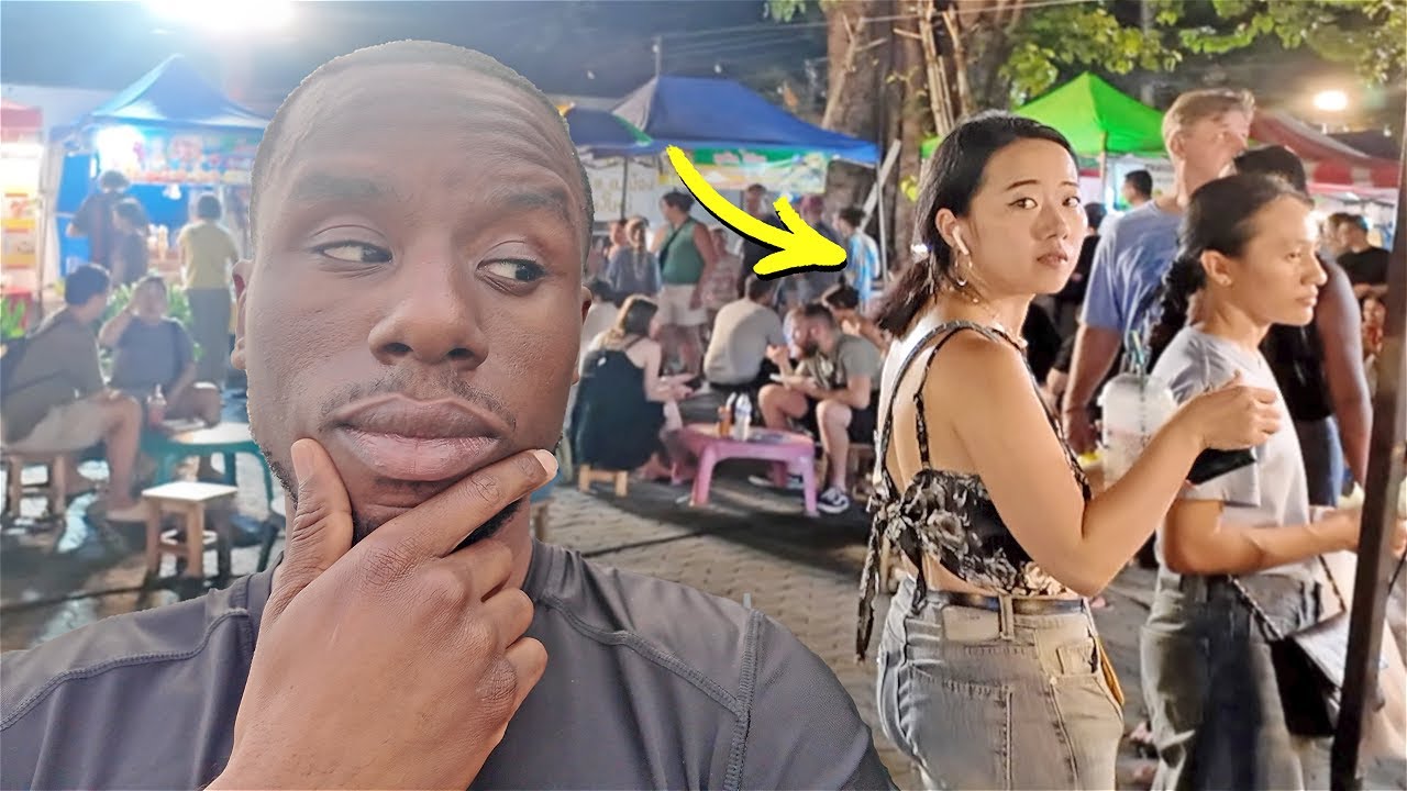 Она продолжала смотреть на меня... И я сказал ЭТО 😳😍 (Чиангмай)