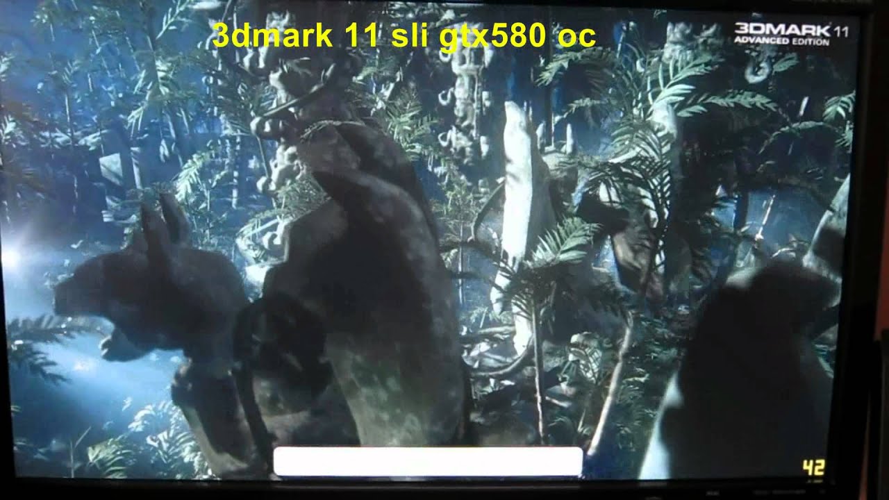 3dmark11 sli gtx580 i7 980x@4.8ghz P14172