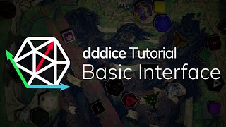 dddice Tutorial - Basic Interface