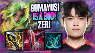 GUMAYUSI IS A GOD WITH ZERI! - T1 Gumayusi Plays Zeri ADC vs Twitch! | Season 2022