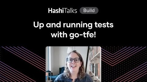 Up and running tests with go-tfe!
