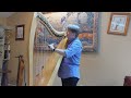 Bridget O&#39;Malley - live - folk harp