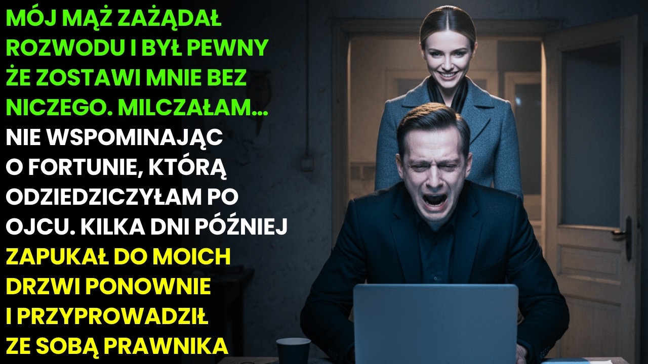 Mąż wyrzucił moje walizki na deszcz dokładnie w dniu pogrzebu mojego ojca. A potem wysłał mi SMS: „Wracaj do domu i podpisz papiery. Skończyłem z tobą.” Stałam przed naszym domem, patrząc na moje...