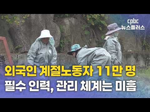 외국인 계절노동자 11만 명 시대…문제점과 대안은?