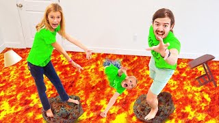 The FLOOR Is LAVA!!!
