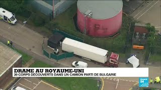 39 corps découverts dans un camion au Royaume-Uni, l'identification en cours