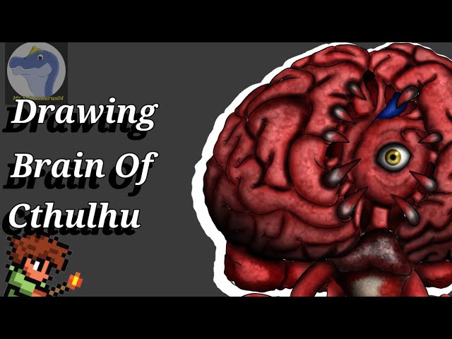 Terraria Boss Brain of Cthulhu by Allen on Dribbble