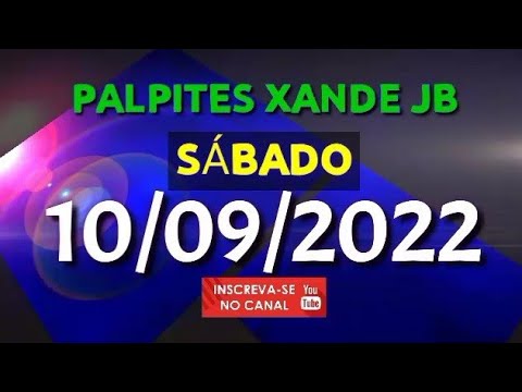 Palpite dia 10/09/2022 – JOGO DO BICHO TODAS AS LOTERIAS