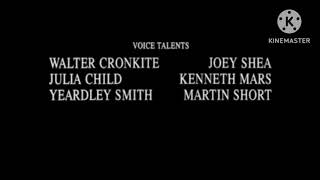 We Back A Dinosaurs Story End Credits 1993