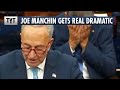 Manchin Facepalms During Schumer Speech