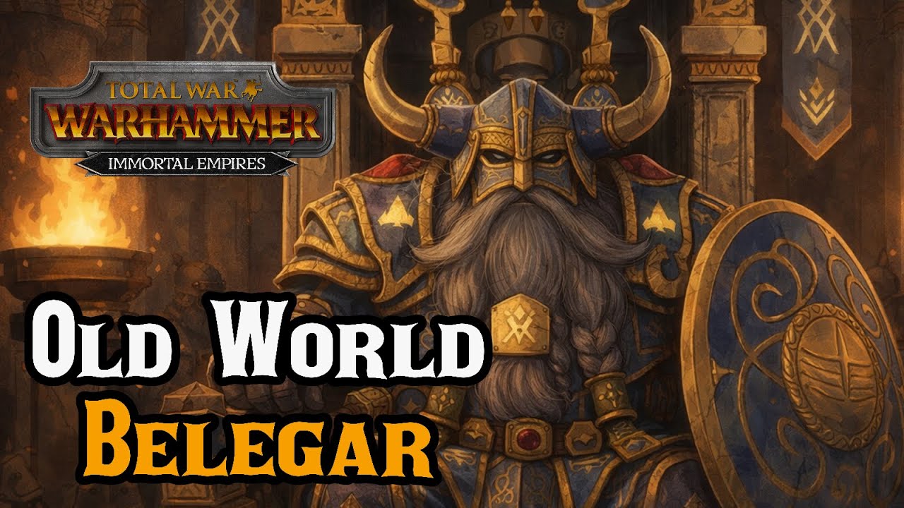 Old World MOD Karak Eight Peaks BELEGAR CAMPAIGN! - Total War: Warhammer 3 Immortal Empires