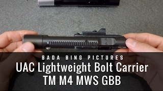 UAC Lightweight Bolt Carrier TM M4 MWS Guide
